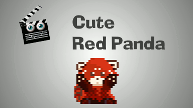 Cute Red Panda