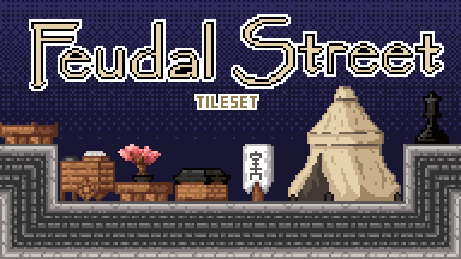 Feudal Street - Tileset
