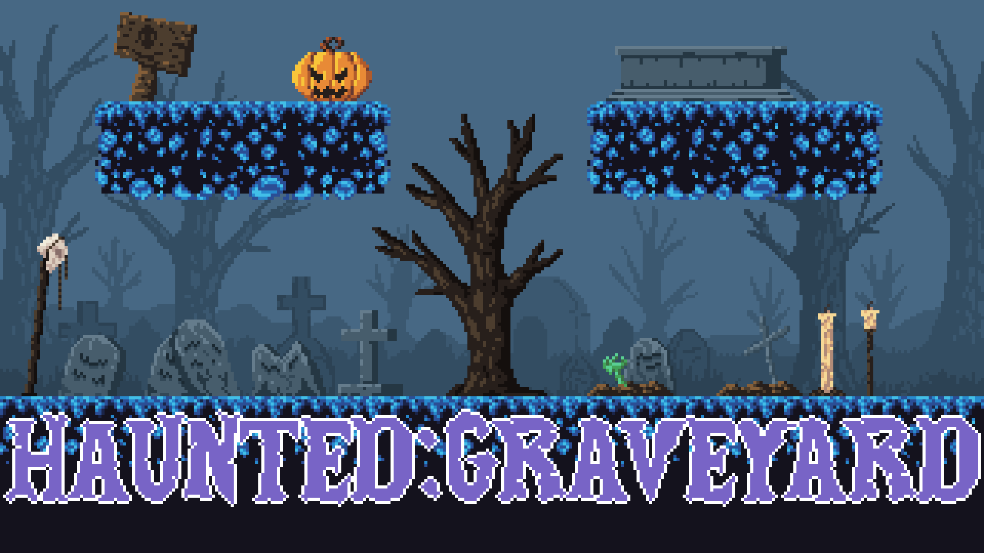 Haunted - Graveyard - Tileset