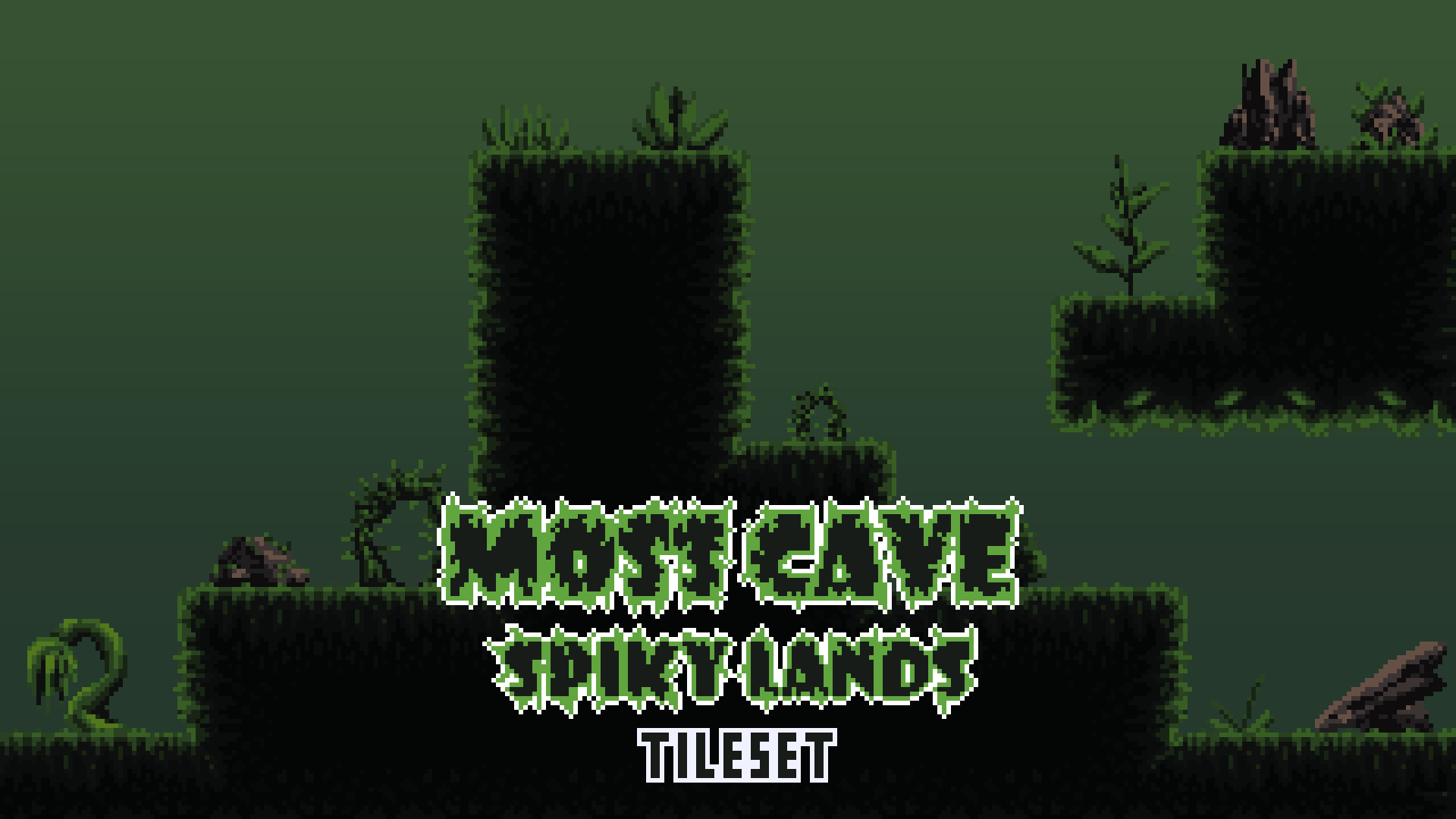 Moss Cave - Spiky Land