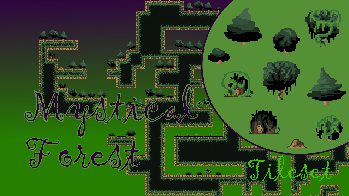 Mystical Forest - Tileset